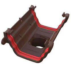 Freefoam Ogee Running Outlet - Brown