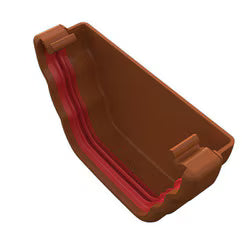 Freefoam Ogee External Stopend - Caramel