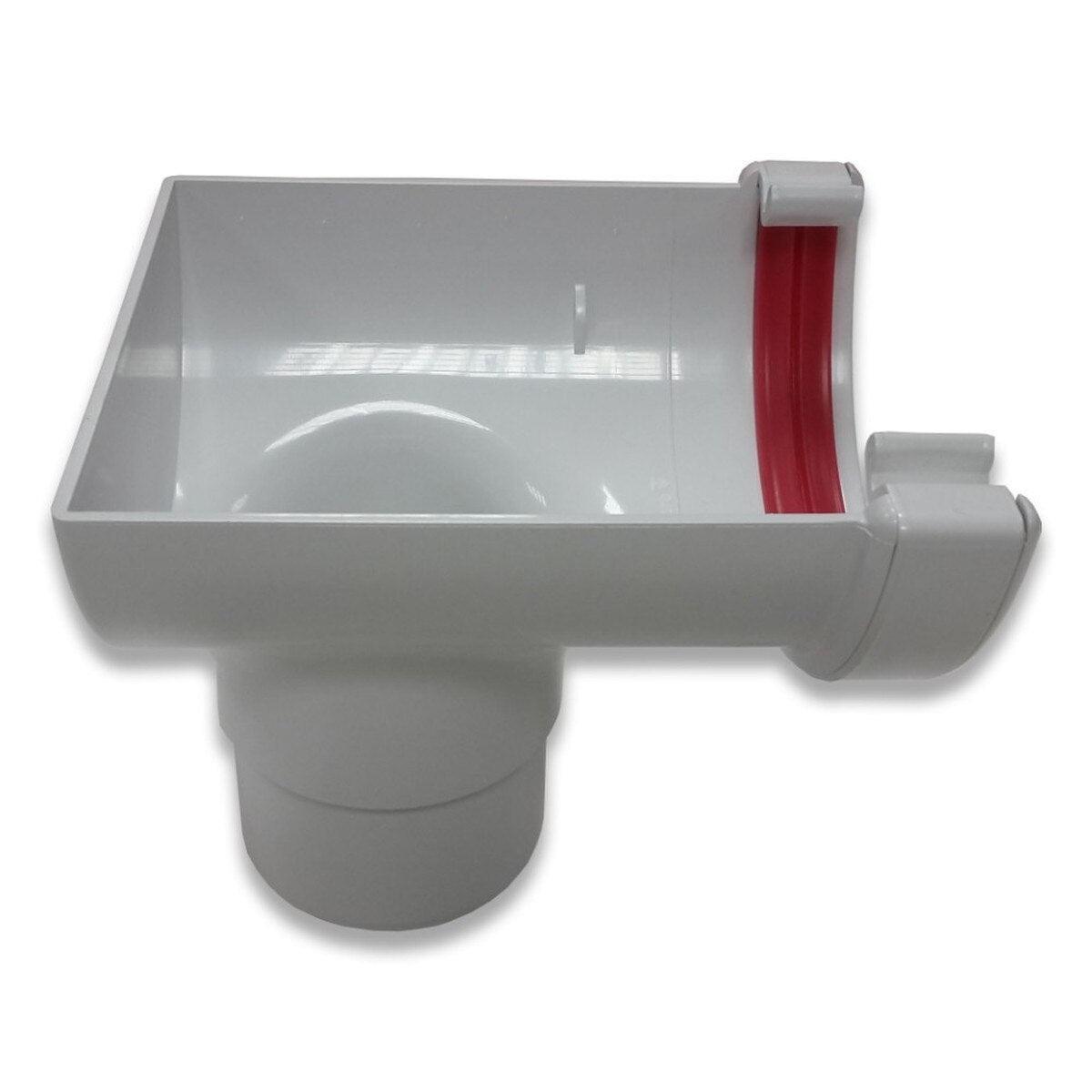 Freefoam Round Stopend Outlet - White
