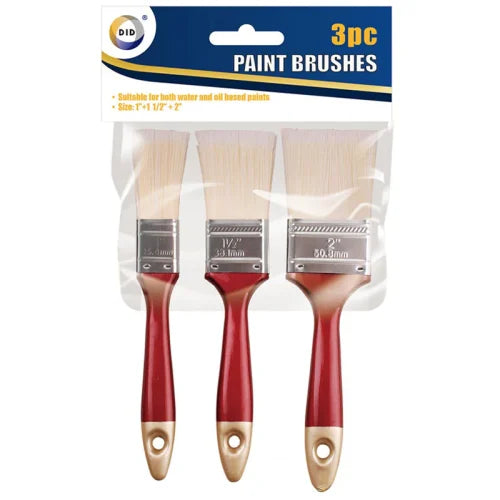 3 pcs - Paint Brushes Set