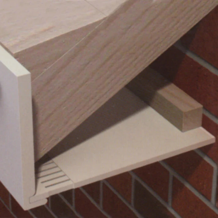 uPVC Vented Soffit Board 5m