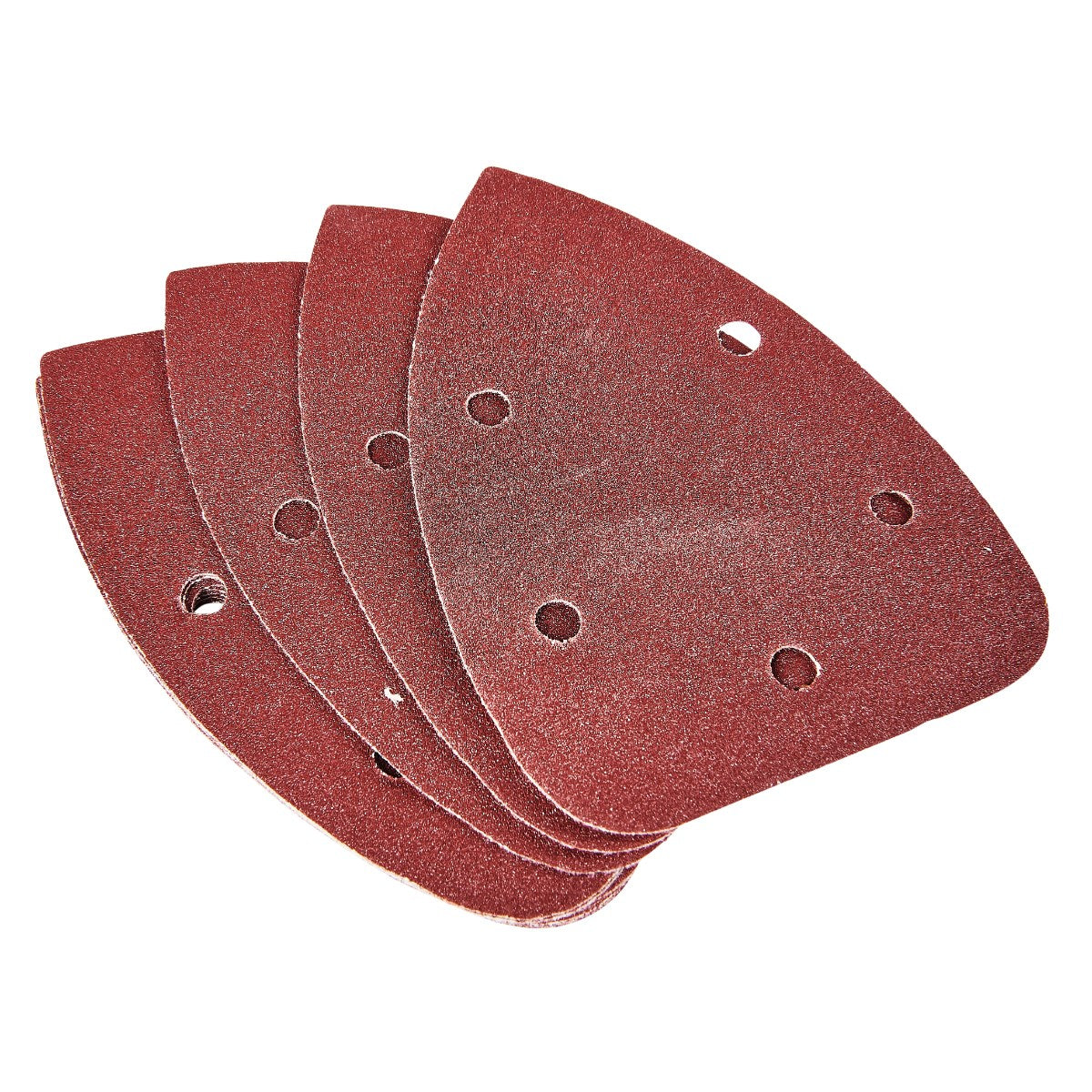 10pc Delta Sanding Sheet Set (P120 Grit) (140x140x100mm)