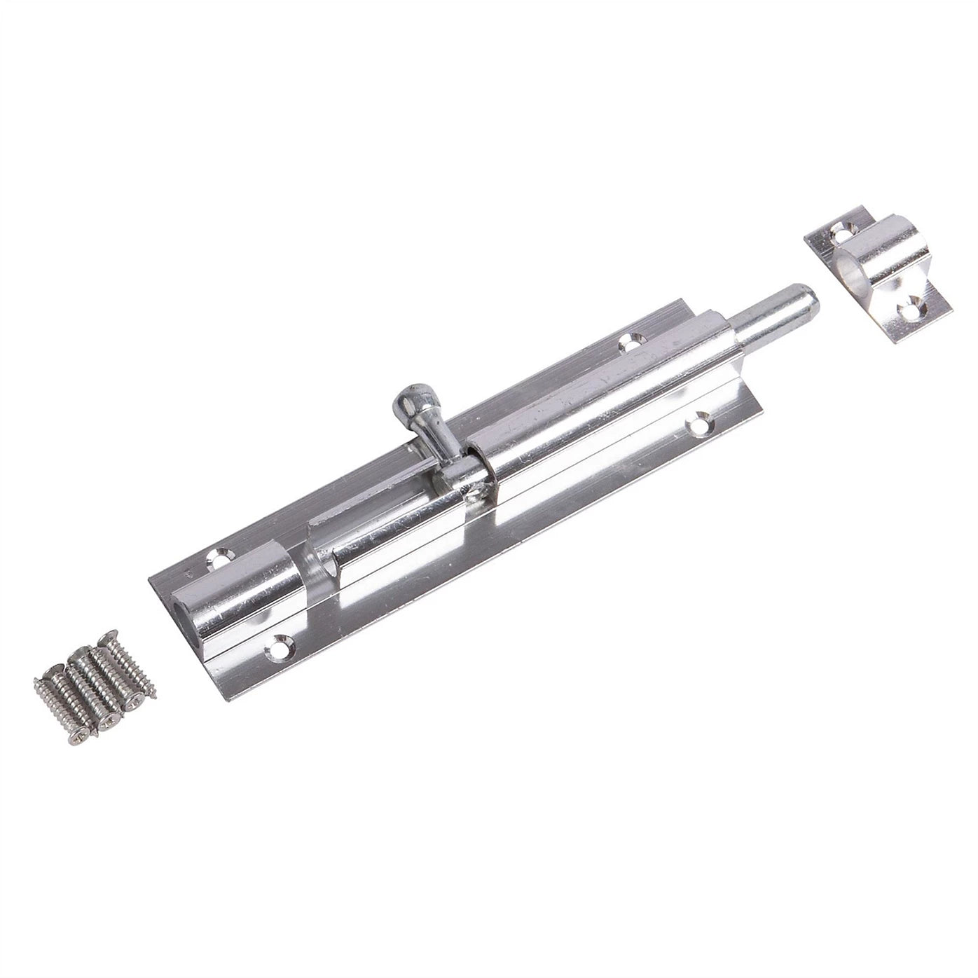Blackspur - Aluminium Barrel Bolt - 75mm - Silver