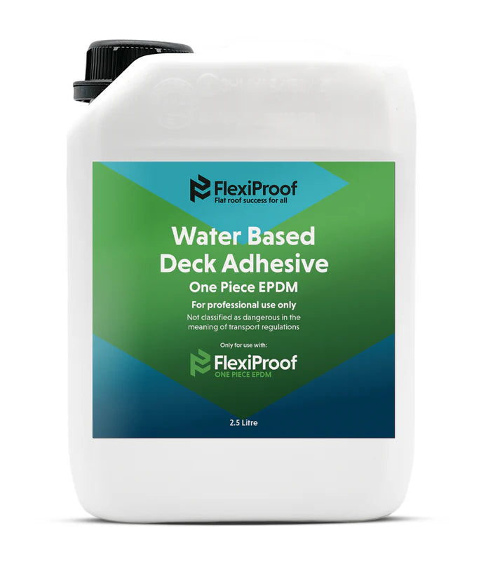 FlexiProof Rubber Roofing Water-Based Adhesive for Flat Roofs – EPDM Glue