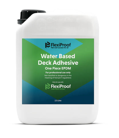 FlexiProof Rubber Roofing Water-Based Adhesive for Flat Roofs – EPDM Glue