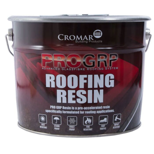 Cromar Pro GRP Roofing Resin Clear 10kg