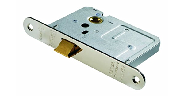 Eurospec ULE5025NP Easi-T Upright Latch 64Mm Residential Nickel Plated