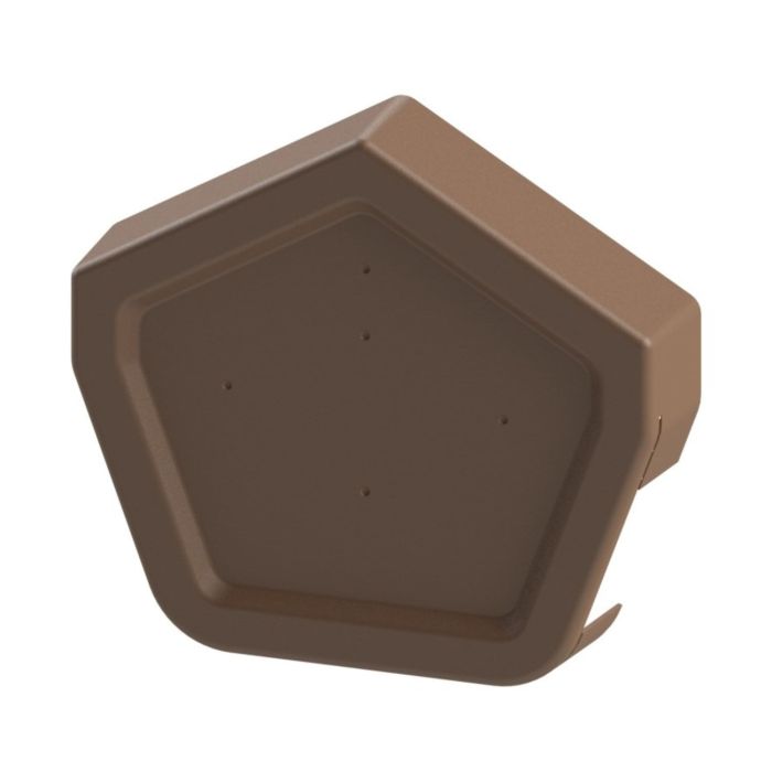 Euroverge Universal Dry Verge End Caps (Angled) - All Colours