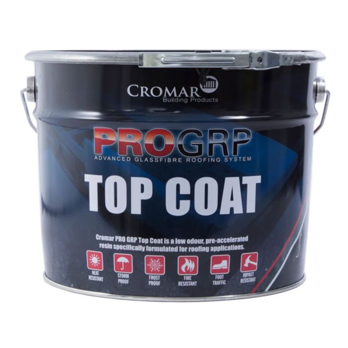 Cromar Pro GRP Top Coat Grey 10kg