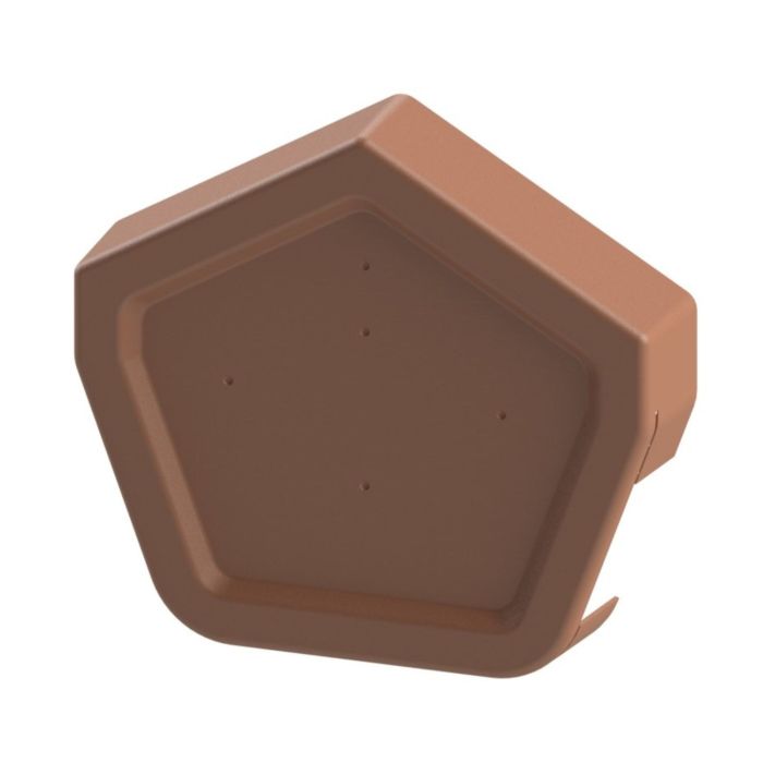 Euroverge Universal Dry Verge End Caps (Angled) - All Colours
