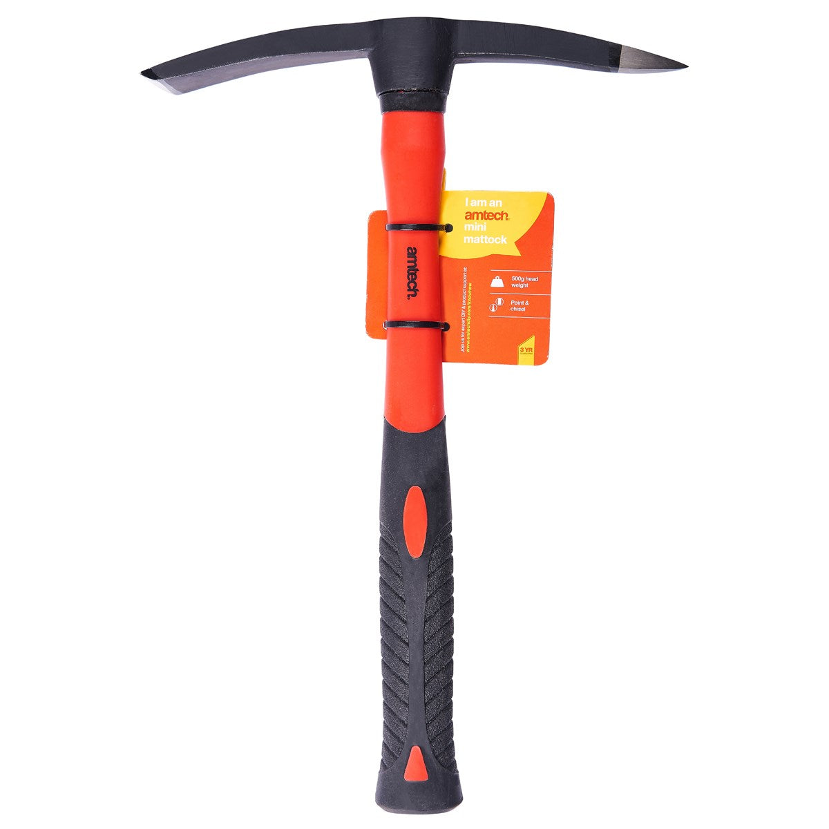Mini Mattock with Fibreglass Handle
