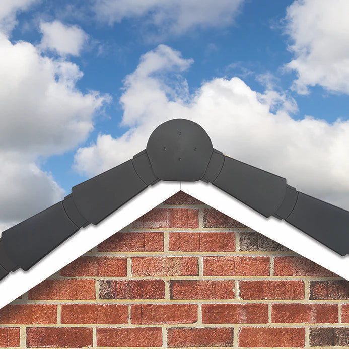 Universal Dry Verge End Caps (Angled) – Maximum Roofline Protection, Zero Maintenance