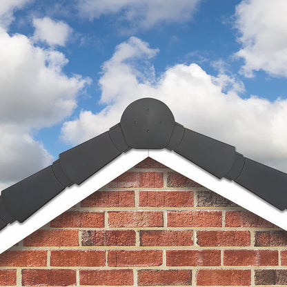 Universal Dry Verge End Caps (Angled) – Maximum Roofline Protection, Zero Maintenance
