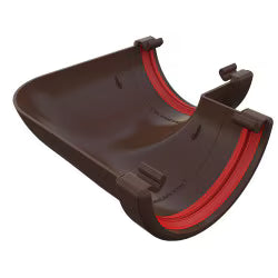 Freefoam Round 90° Angle - Brown