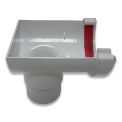 Freefoam Round Stopend Outlet - White