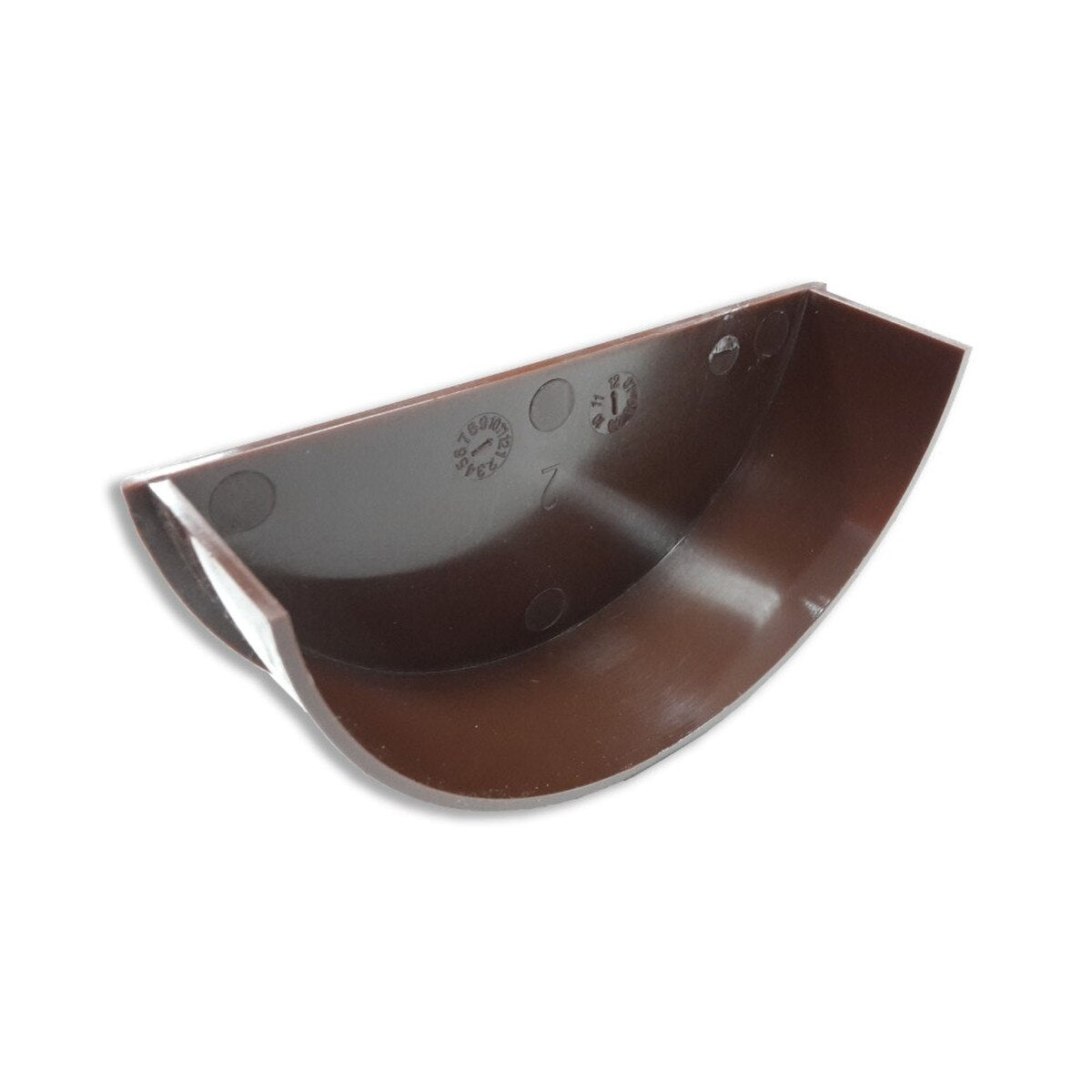 Freefoam Round Internal Stopend - Brown