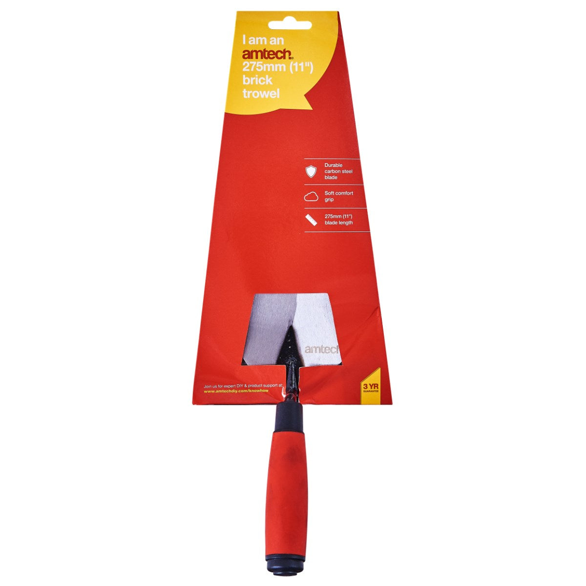 11″ Gauging Trowel – Soft Grip