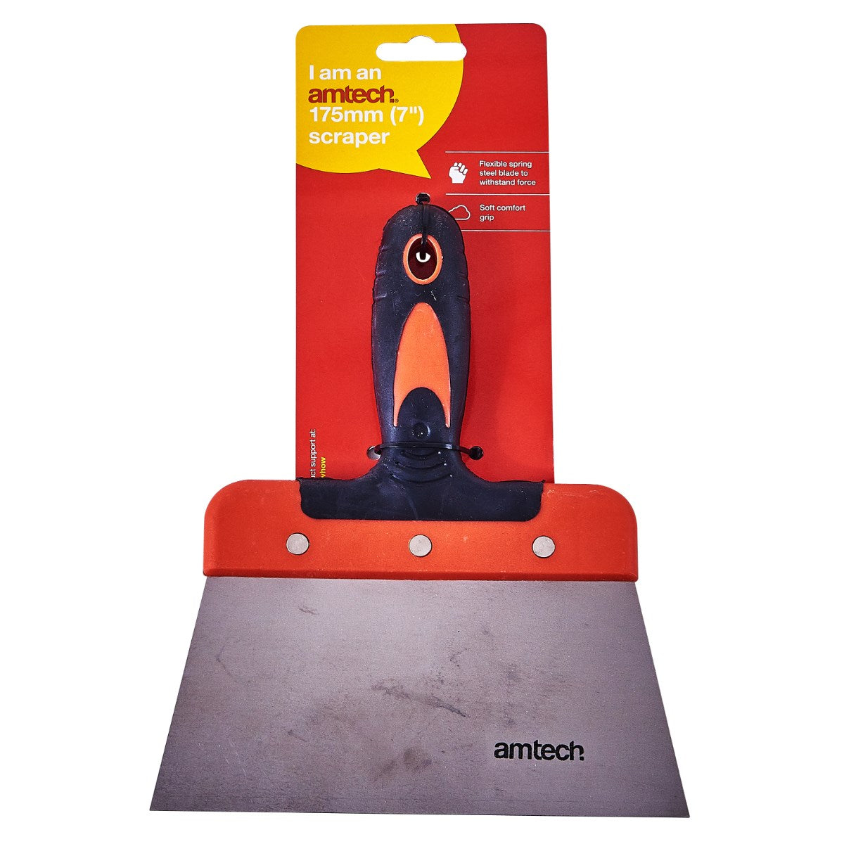 7″ Scraper – Soft Grip Handle