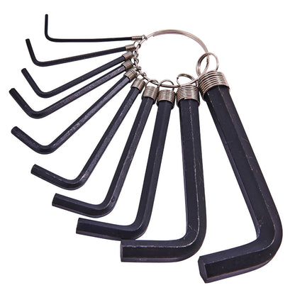 10 Piece Hex Key Set and Keyring