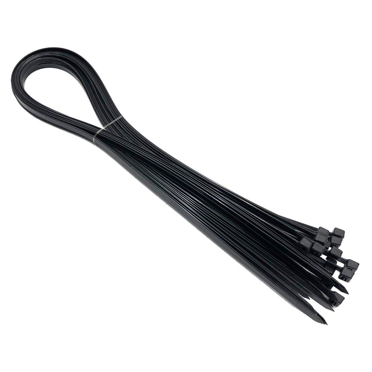 15pcs Tie Wraps (1000mm x 8.7 mm) Black