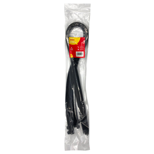 15pcs Tie Wraps (1000mm x 8.7 mm) Black