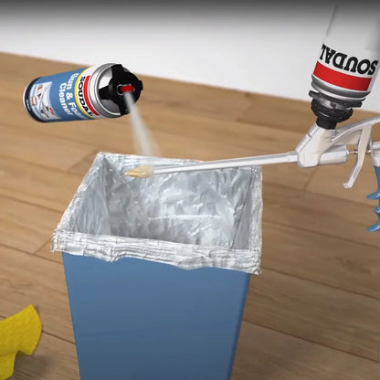 Soudal PU Expanding Foam Gun Cleaner Pro Blue Tin