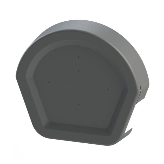 Euroverge Universal Dry Verge End Caps (Round) - All Colours