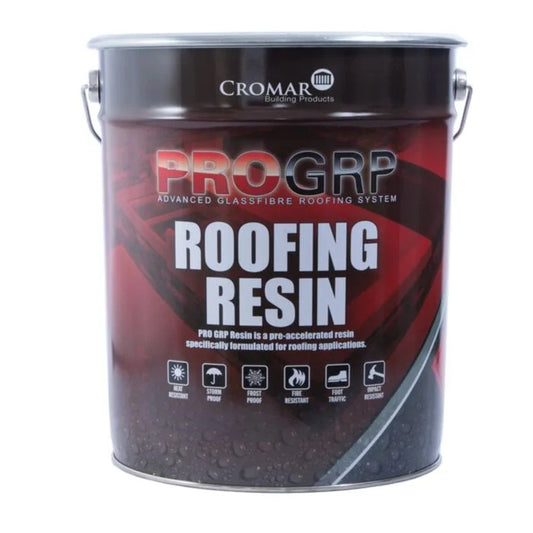 Cromar Pro GRP Roofing Resin Clear 20kg