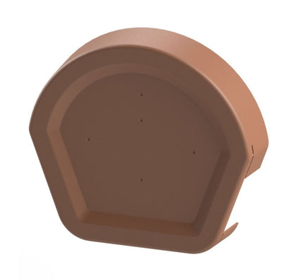 Euroverge Universal Dry Verge End Caps (Round) - All Colours