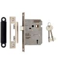 Eurospec LSE5330NP 3 Lever Sashlock - Economy Nickel Plated