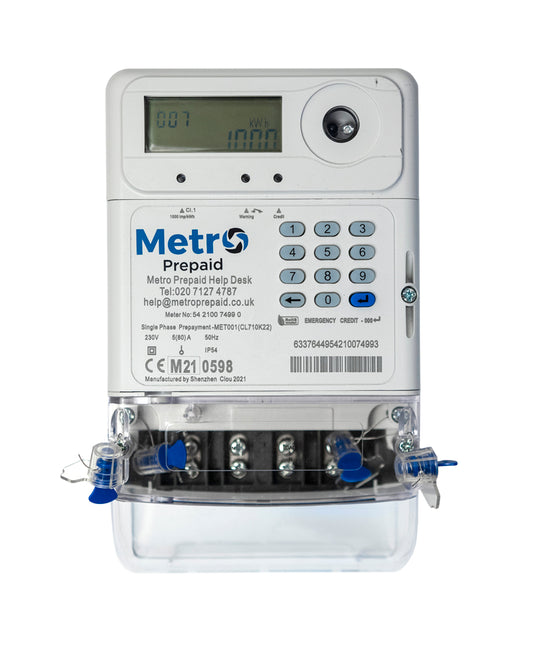 MET001 - Metro Digital Prepaid Meter - Single Phase