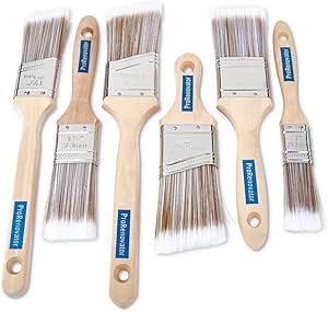 Pro Renovator Paint Brush Set 6 Pack