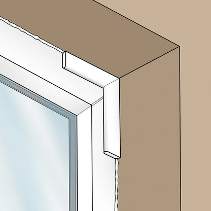 uPVC Plastic Architrave 5m
